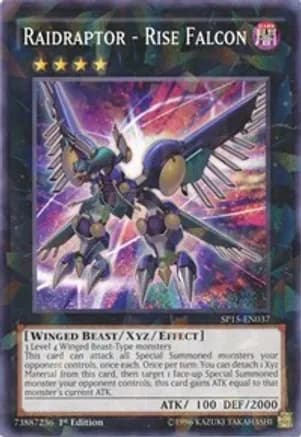 Raidraptor - Rise Falcon (Shatterfoil) — Star Pack ARC-V