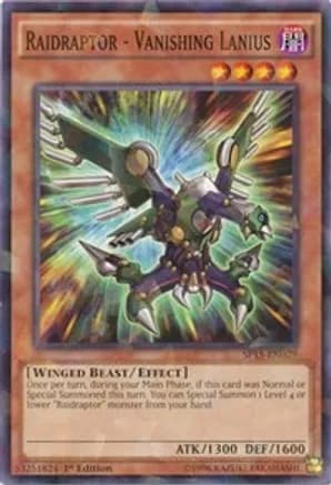 Raidraptor - Vanishing Lanius (Shatterfoil) — Star Pack ARC-V