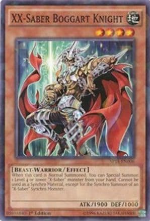 XX-Saber Boggart Knight (Shatterfoil) — Star Pack ARC-V Yu-Gi-Oh! card by KAZUKI TAKAHASHI
