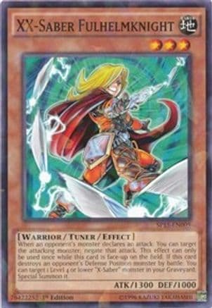 XX-Saber Fulhelmknight (Shatterfoil) — Yu-Gi-Oh! card