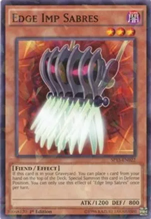 Edge Imp Sabres (Shatterfoil) — Star Pack ARC-V