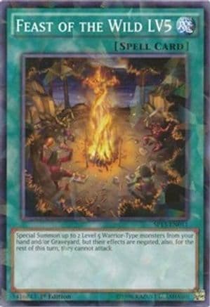 Feast of the Wild LV5 (Shatterfoil) — Yu-Gi-Oh! card