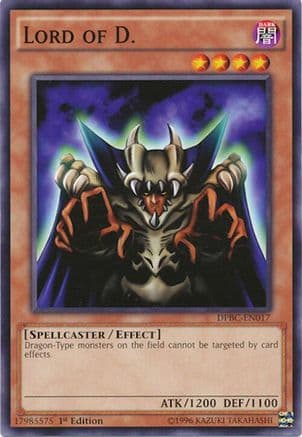 Lord of D. — Duelist Pack: Battle City Yu-Gi-Oh! card by KAZUKI TAKAHASHI