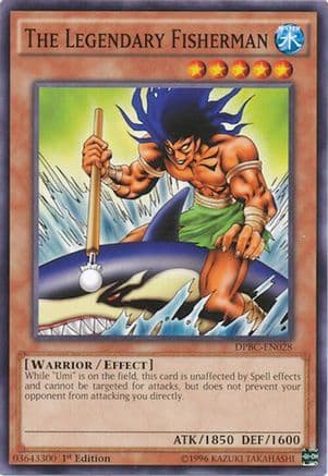 The Legendary Fisherman — Duelist Pack: Battle City Yu-Gi-Oh! card by KAZUKI TAKAHASHI