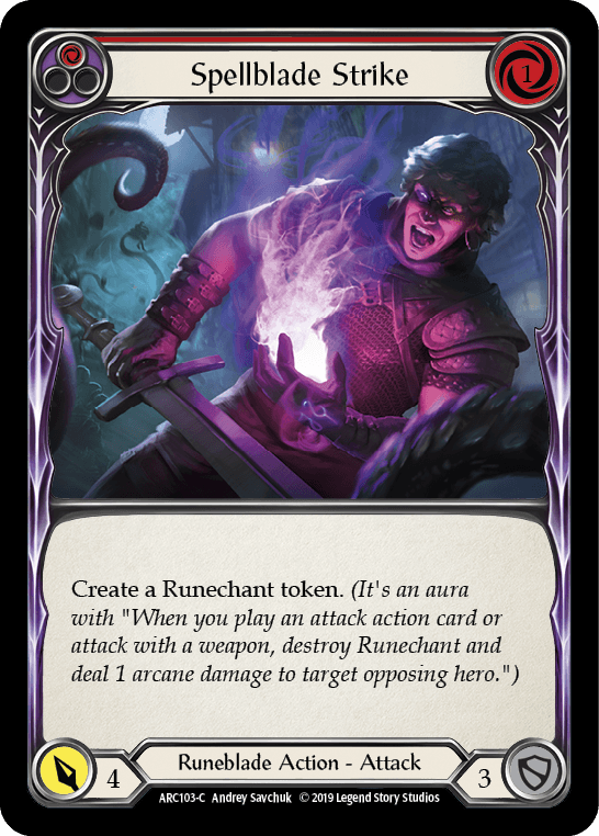 Spellblade Strike — Arcane Rising