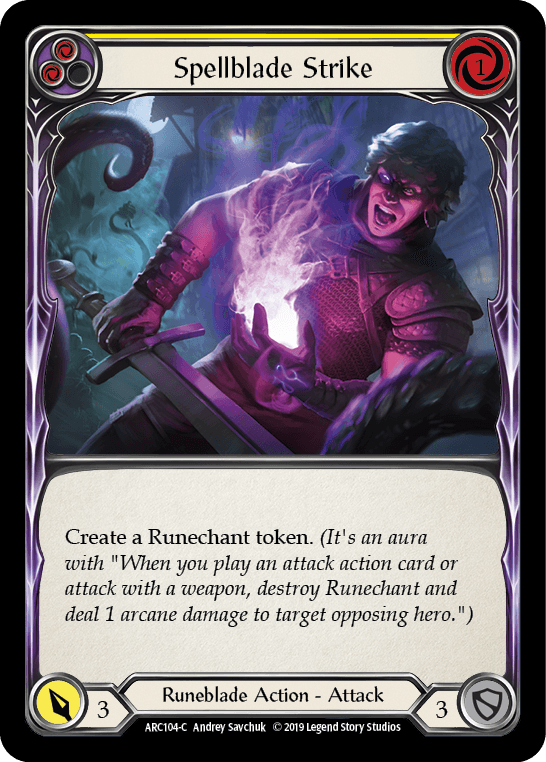 Spellblade Strike — Arcane Rising