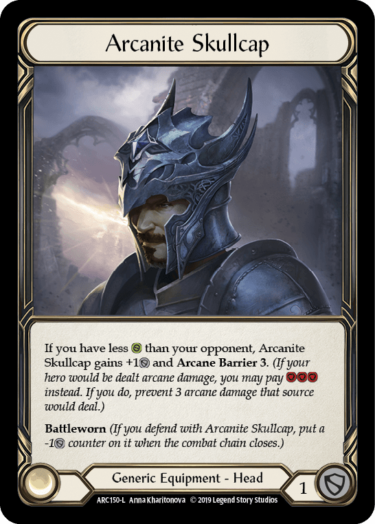 Arcanite Skullcap — Arcane Rising