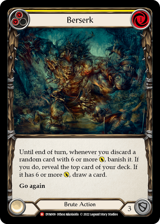Berserk — Dynasty Flesh and Blood card by Othon Nikolaidis