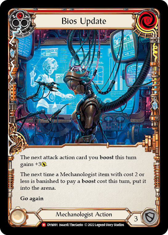 Bios Update — Dynasty Flesh and Blood card by Isuardi Therianto