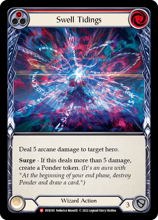 Swell Tidings — Dynasty Flesh and Blood card by Federico Musetti