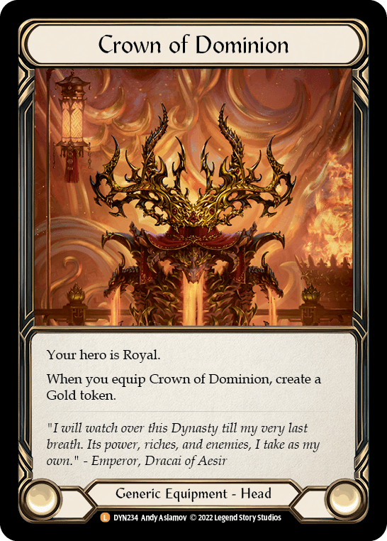 Crown of Dominion (Marvel) — Dynasty