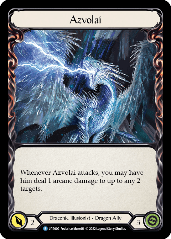 Azvolai — UPR Flesh and Blood card by Federico Musetti