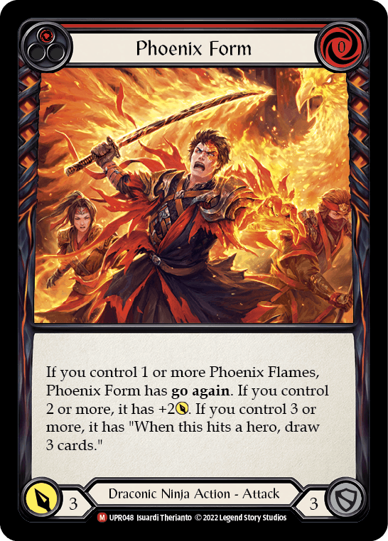 Phoenix Form — Uprising Flesh and Blood card by Isuardi Therianto