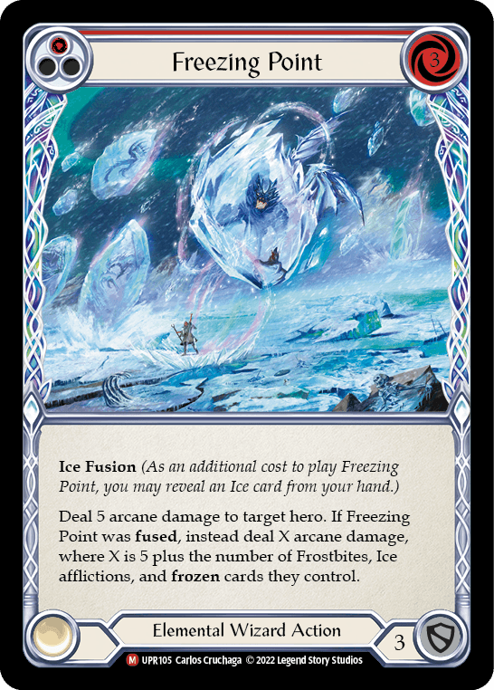 Freezing Point — Uprising Flesh and Blood card by Carlos Cruchaga