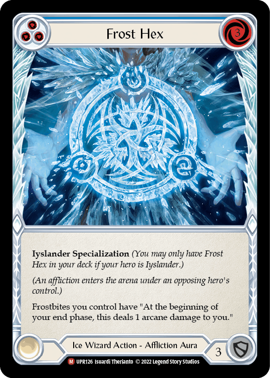 Frost Hex — Uprising Flesh and Blood card by Isuardi Therianto