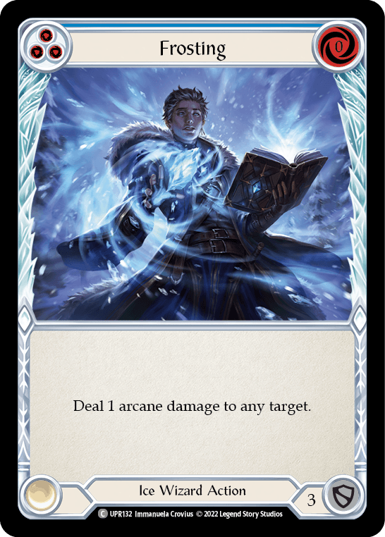 Frosting (Blue) — Uprising Flesh and Blood card by Immanuela Crovius