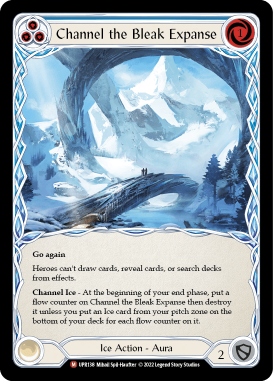 Channel the Bleak Expanse — Uprising Flesh and Blood card by Mihail Spil-Haufter