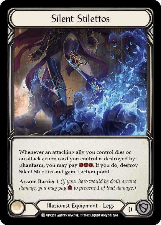 Silent Stilettos — Uprising Flesh and Blood card by Andrey Savchuk