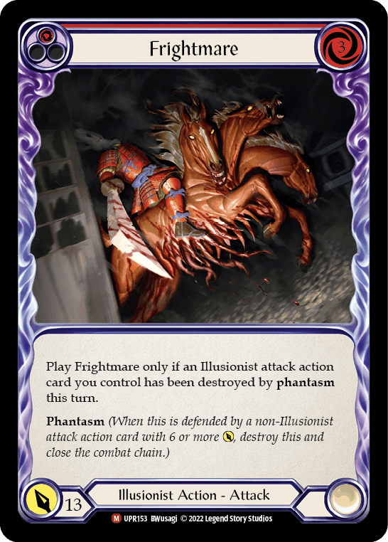 Frightmare — Uprising Flesh and Blood card by Katiuszka Barbalics