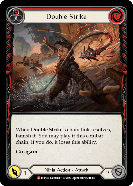 Double Strike — Uprising Flesh and Blood card by Faizal Fikri
