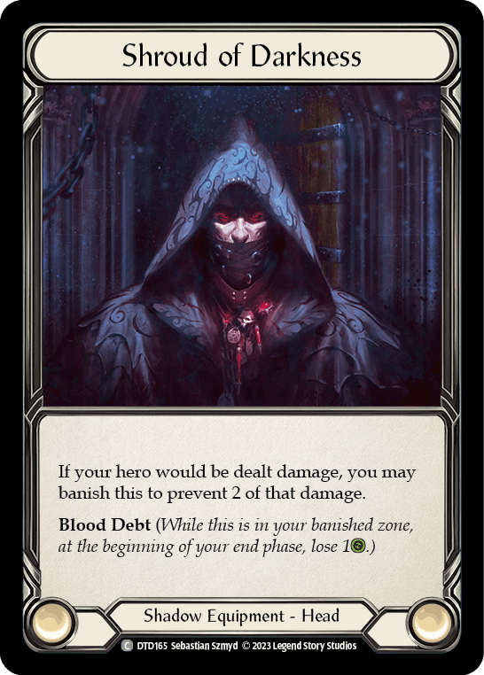Shroud of Darkness — Dusk till Dawn Flesh and Blood card by Sebastian Szmyd