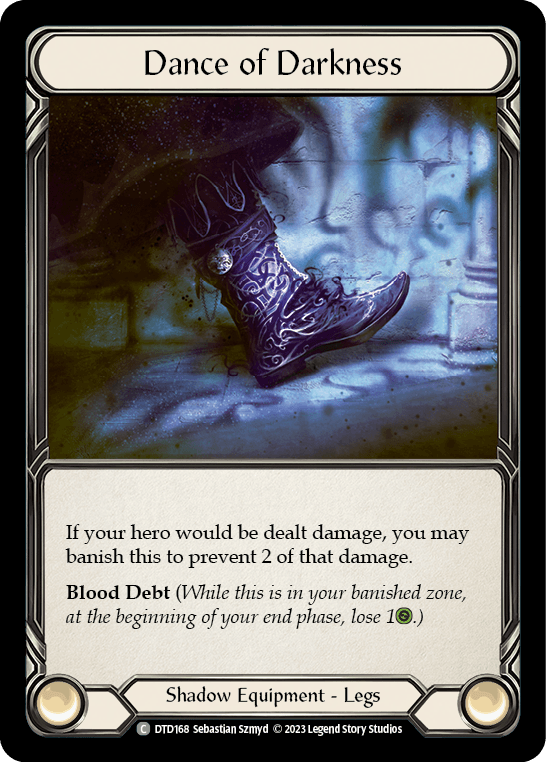 Dance of Darkness — Dusk till Dawn Flesh and Blood card by Sebastian Szmyd
