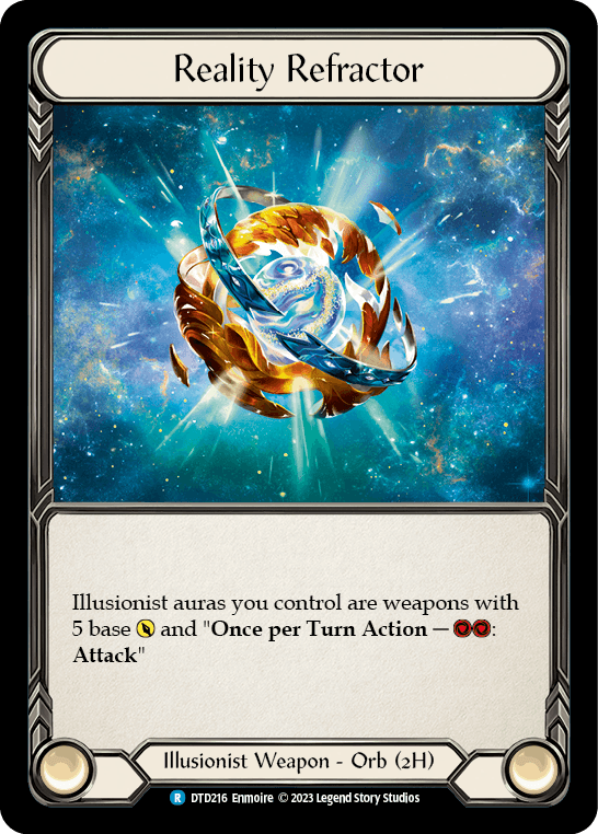 Reality Refractor — Dusk till Dawn Flesh and Blood card by Legend Story Studios