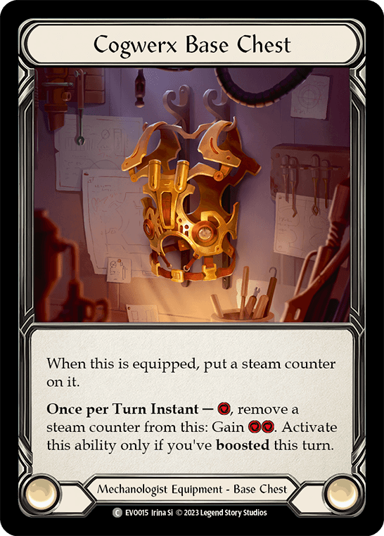 Cogwerx Base Chest — Bright Lights Flesh and Blood card by Irina Si