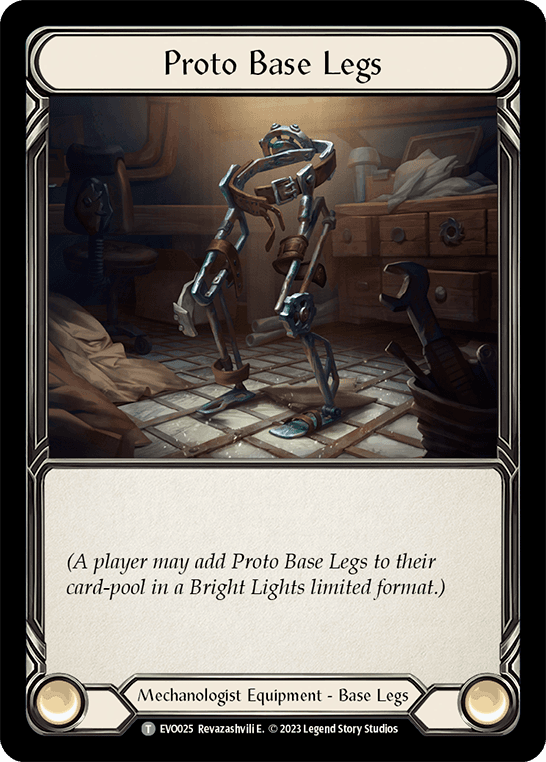 Proto Base Legs — Bright Lights Flesh and Blood card by Revazashvili E.