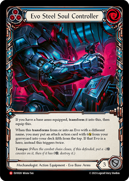 Evo Steel Soul Controller (Marvel) — Bright Lights Flesh and Blood card by Wisnu Tan