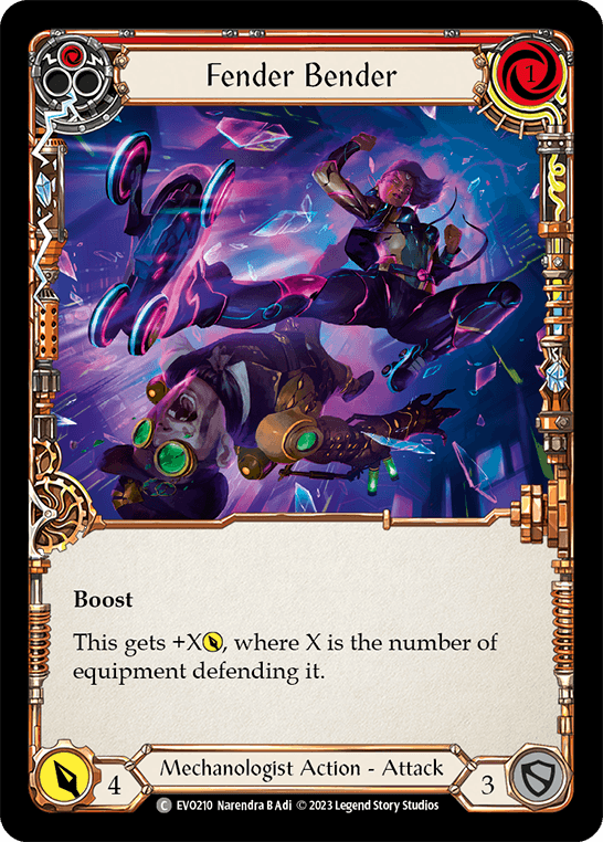 Fender Bender (Red) — Bright Lights