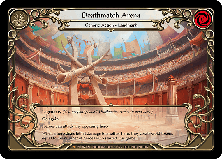 Deathmatch Arena — Flesh and Blood card