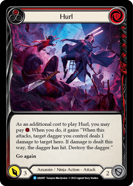 Blast to Oblivion (Red) — Blitz Deck: Rosetta - Aurora Flesh and Blood card by Kevin Sidharta