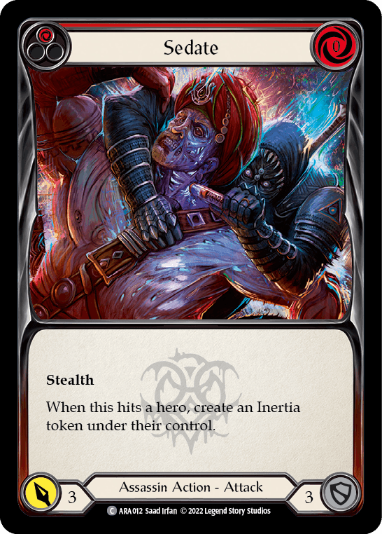 Lightning Form (Red) — Blitz Deck: Rosetta - Aurora Flesh and Blood card by Edward Chee