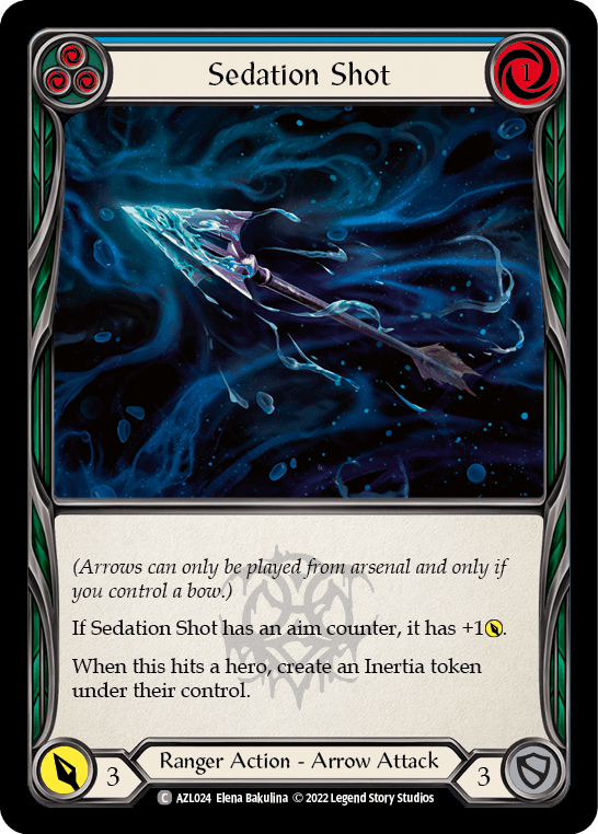 Sedation Shot — Armory Deck: Azalea Flesh and Blood card by Elena Bakulina