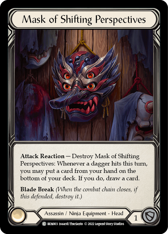 Mask of Shifting Perspectives — Flesh and Blood card