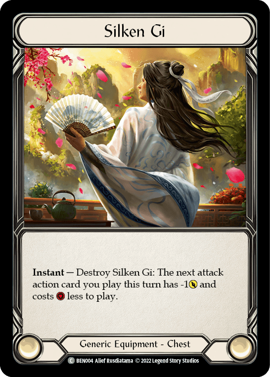 Silken Gi — Outsiders Flesh and Blood card by Alif Rusdiatama