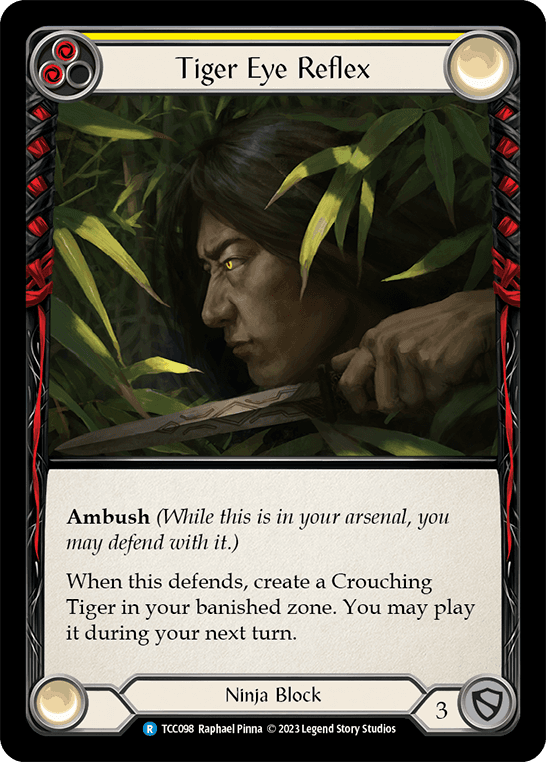 Tiger Eye Reflex (Yellow) — Round the Table: TCCxLSS