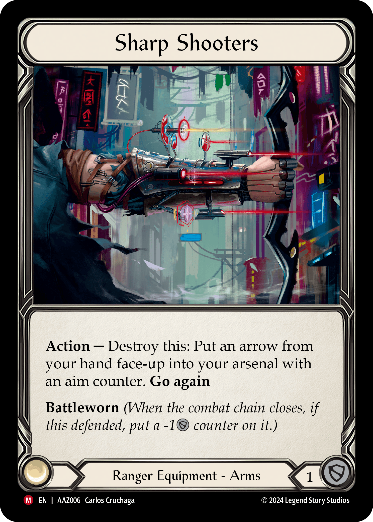 Sharp Shooters — Flesh and Blood card