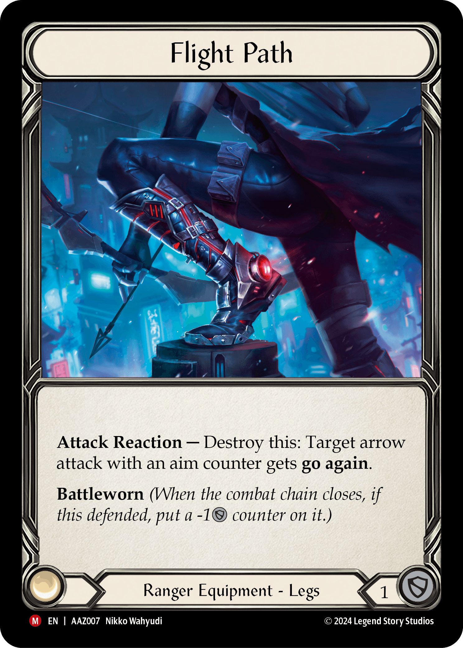 Flight Path — Armory Deck: Azalea Flesh and Blood card by Nikko Wahyudi