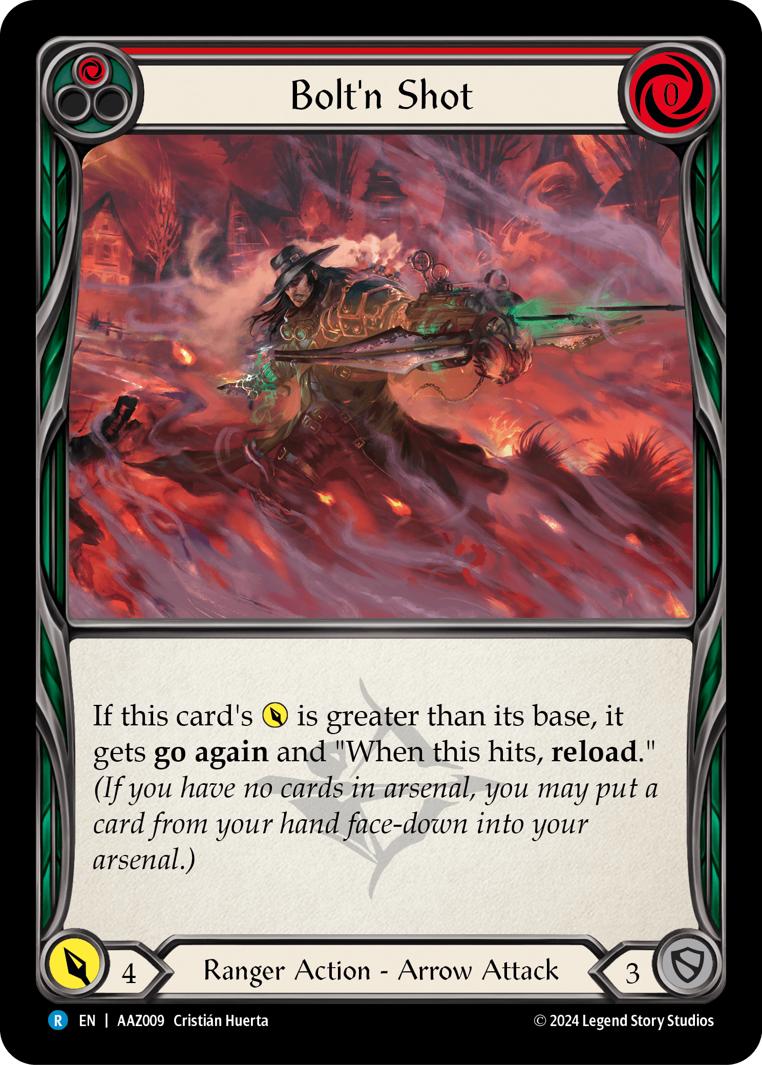 Bolt'n' Shot (Red) — Flesh and Blood card