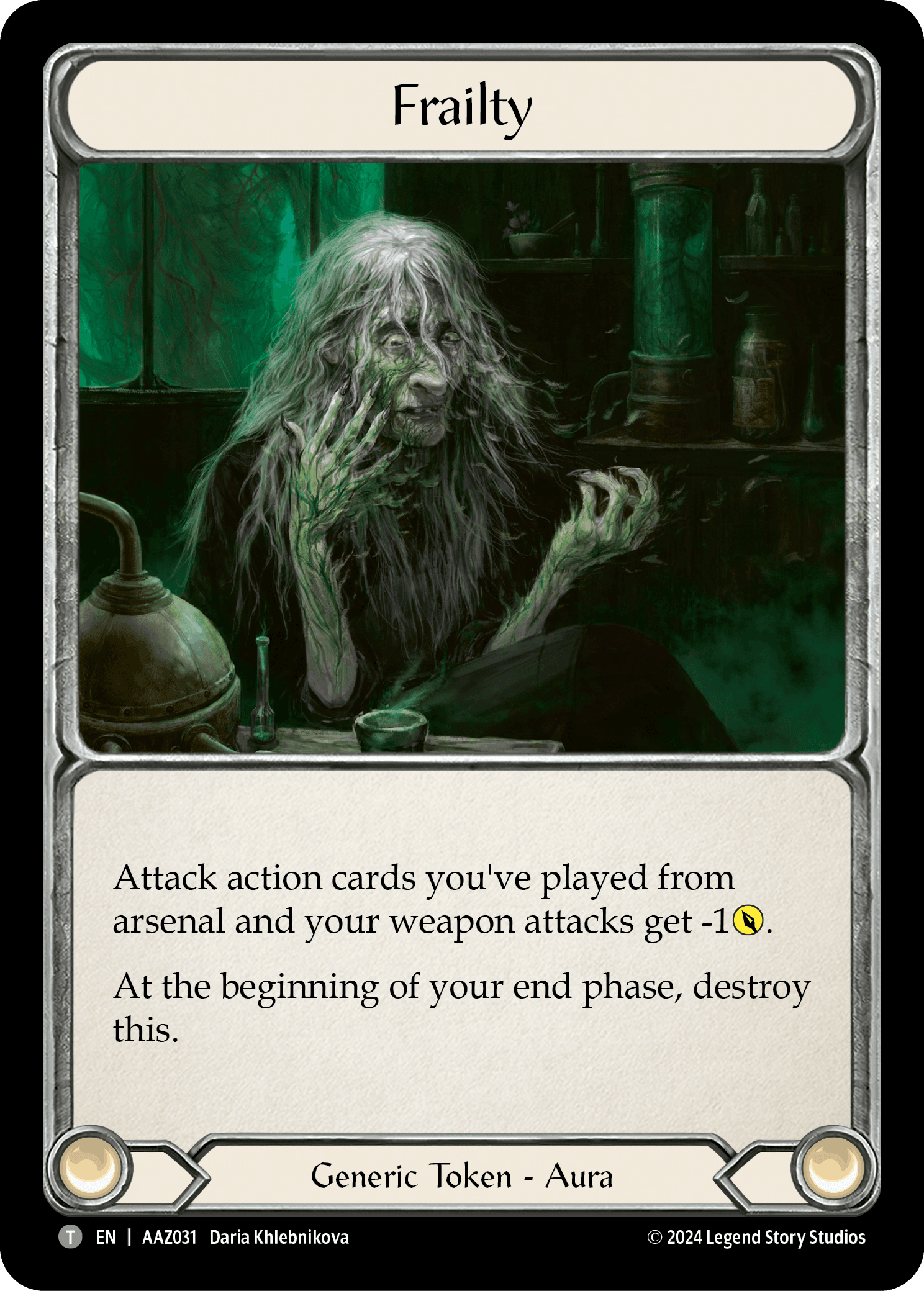 Frailty — Blitz Deck: Outsiders - Arakni