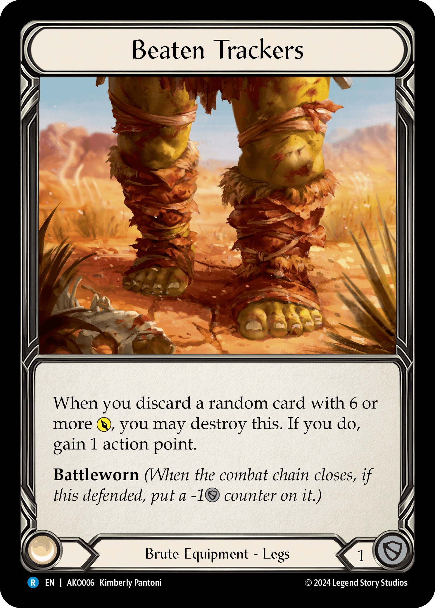 Beaten Trackers — Flesh and Blood card