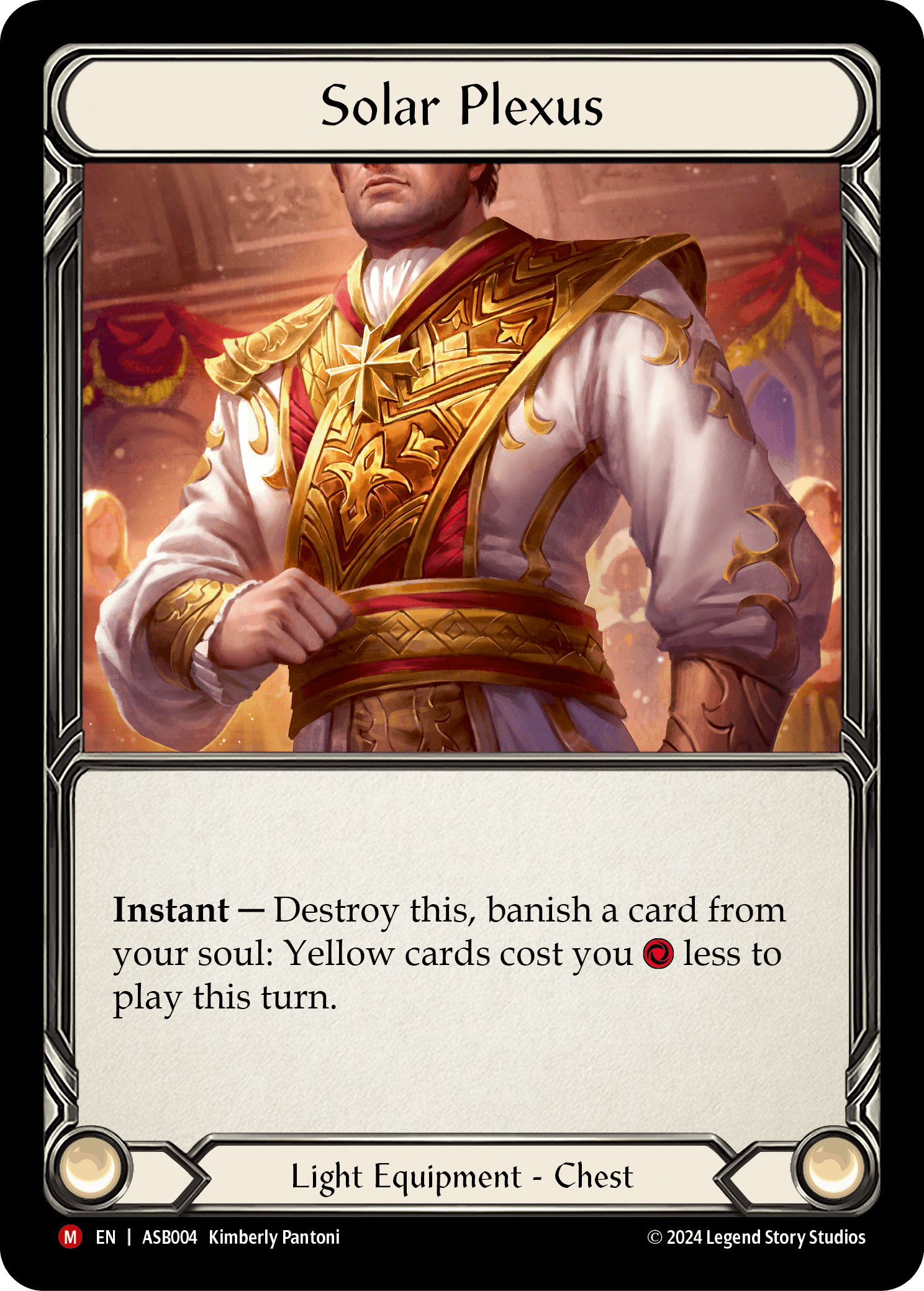 Solar Plexus — Armory Deck: Boltyn Flesh and Blood card by Kimberly Pantoni