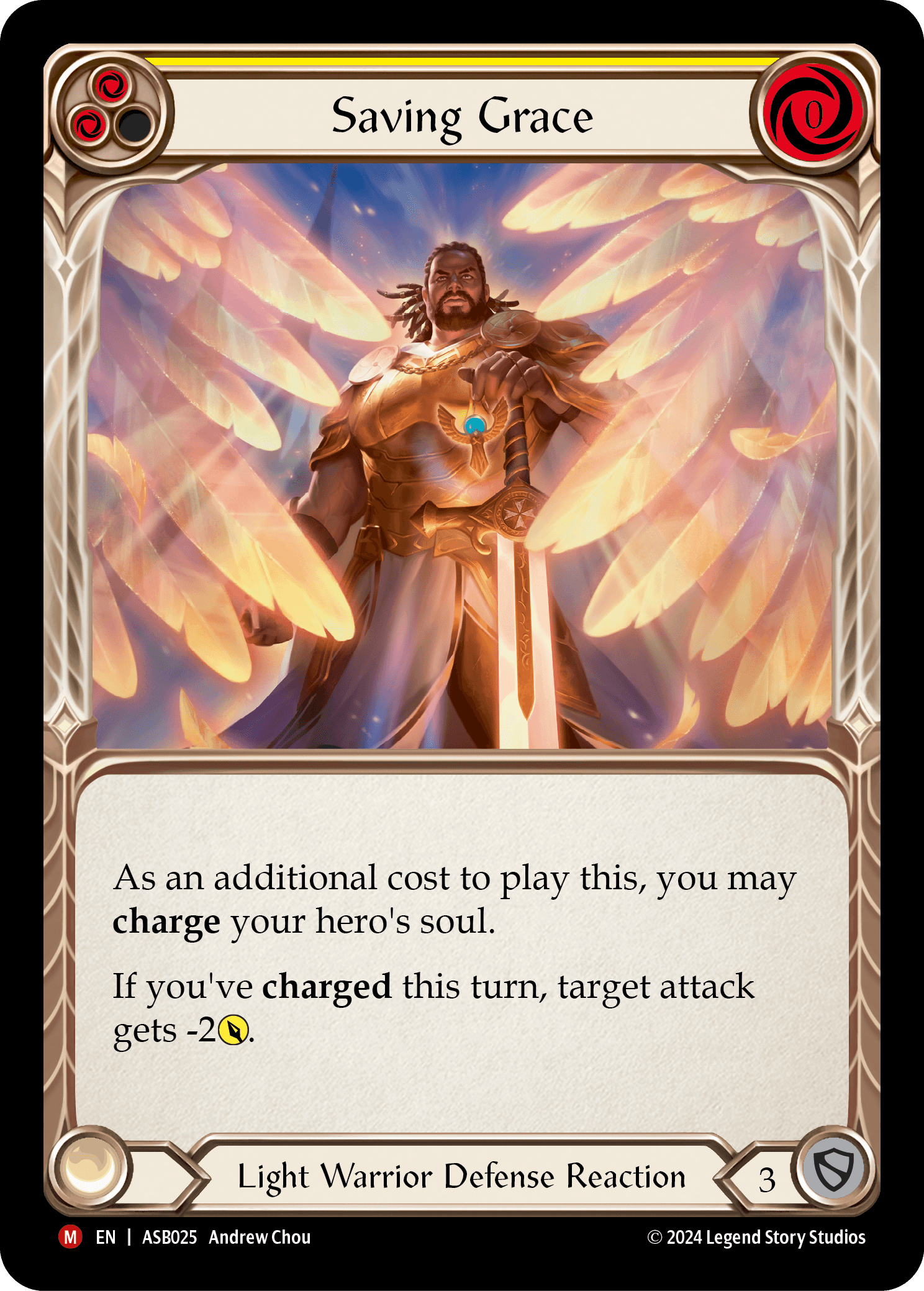 Saving Grace — Flesh and Blood card