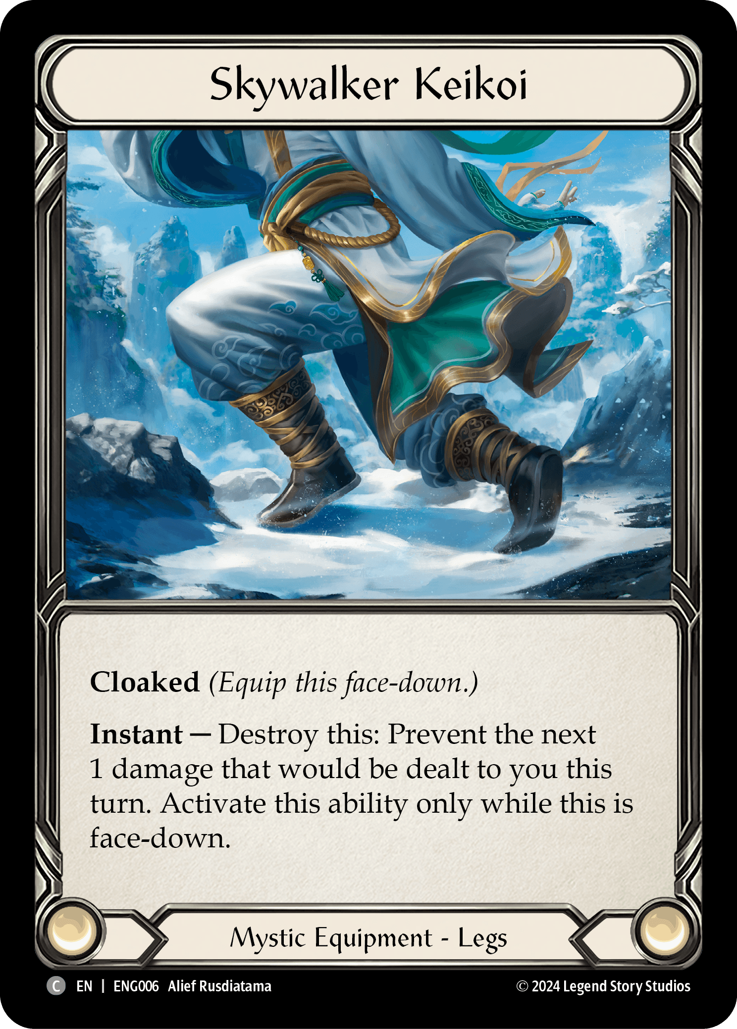 Skywalker Keikoi — ENG Flesh and Blood card by Alief Rusdiatama