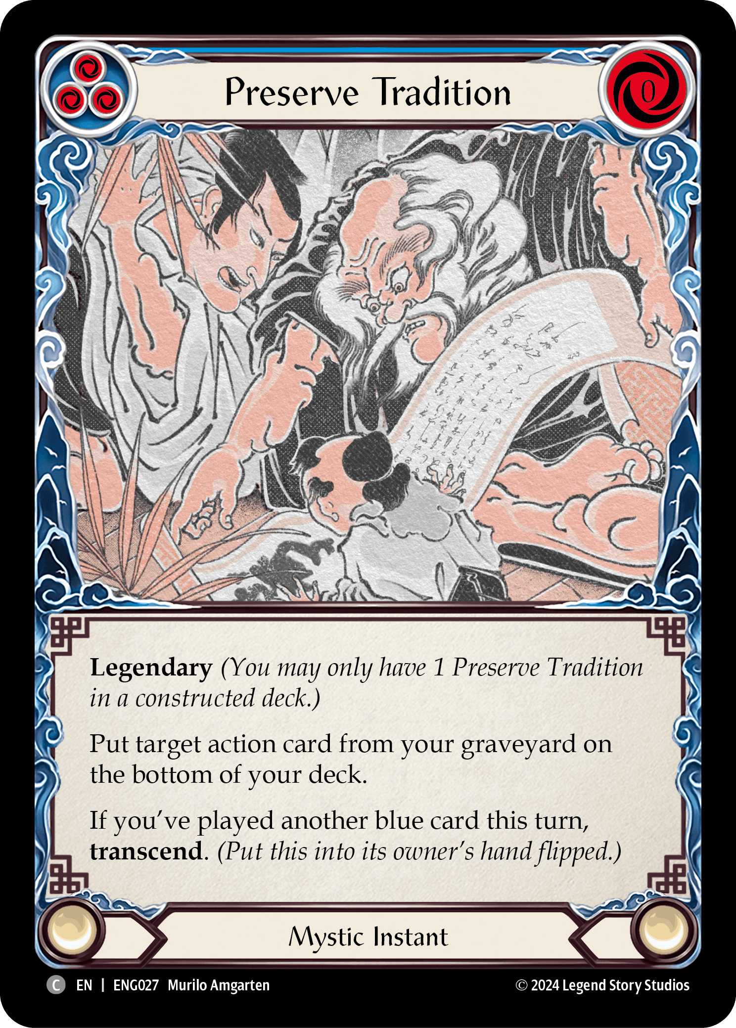 Preserve Tradition — Blitz Deck: Part the Mistveil - Enigma