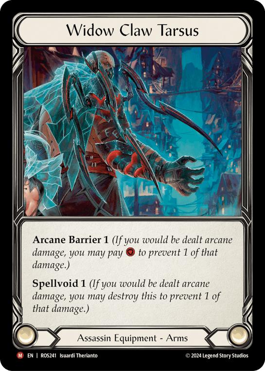 Widow Claw Tarsus — Rosetta Flesh and Blood card by Isuardi Therianto