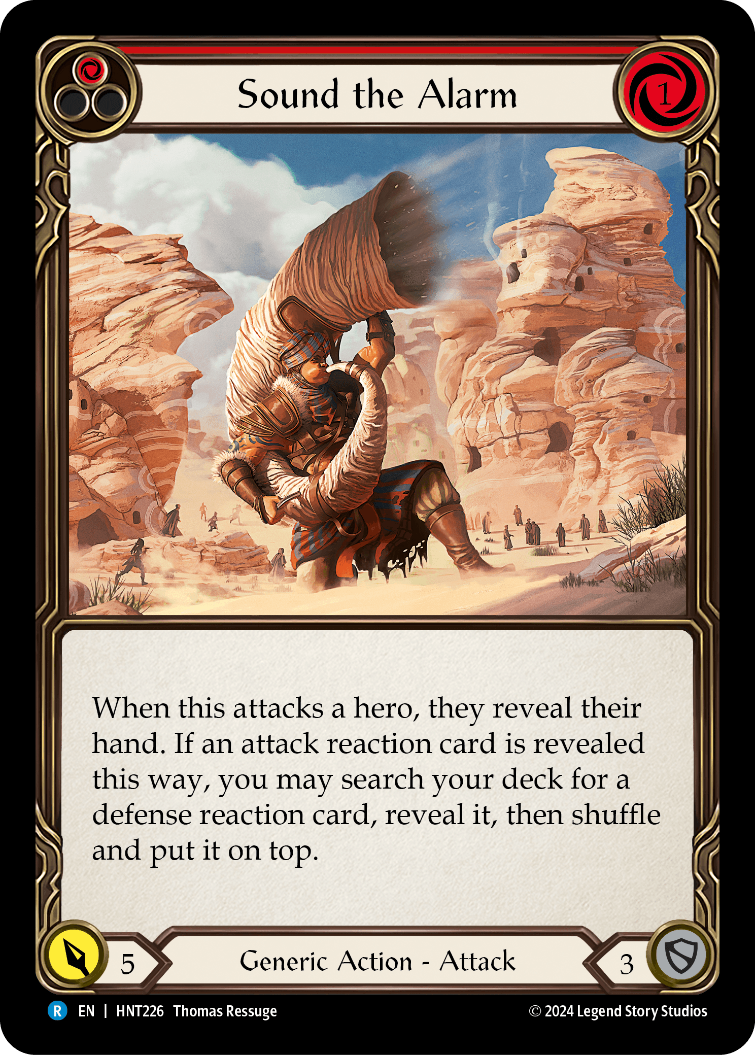 Sound the Alarm (Red) — The Hunted