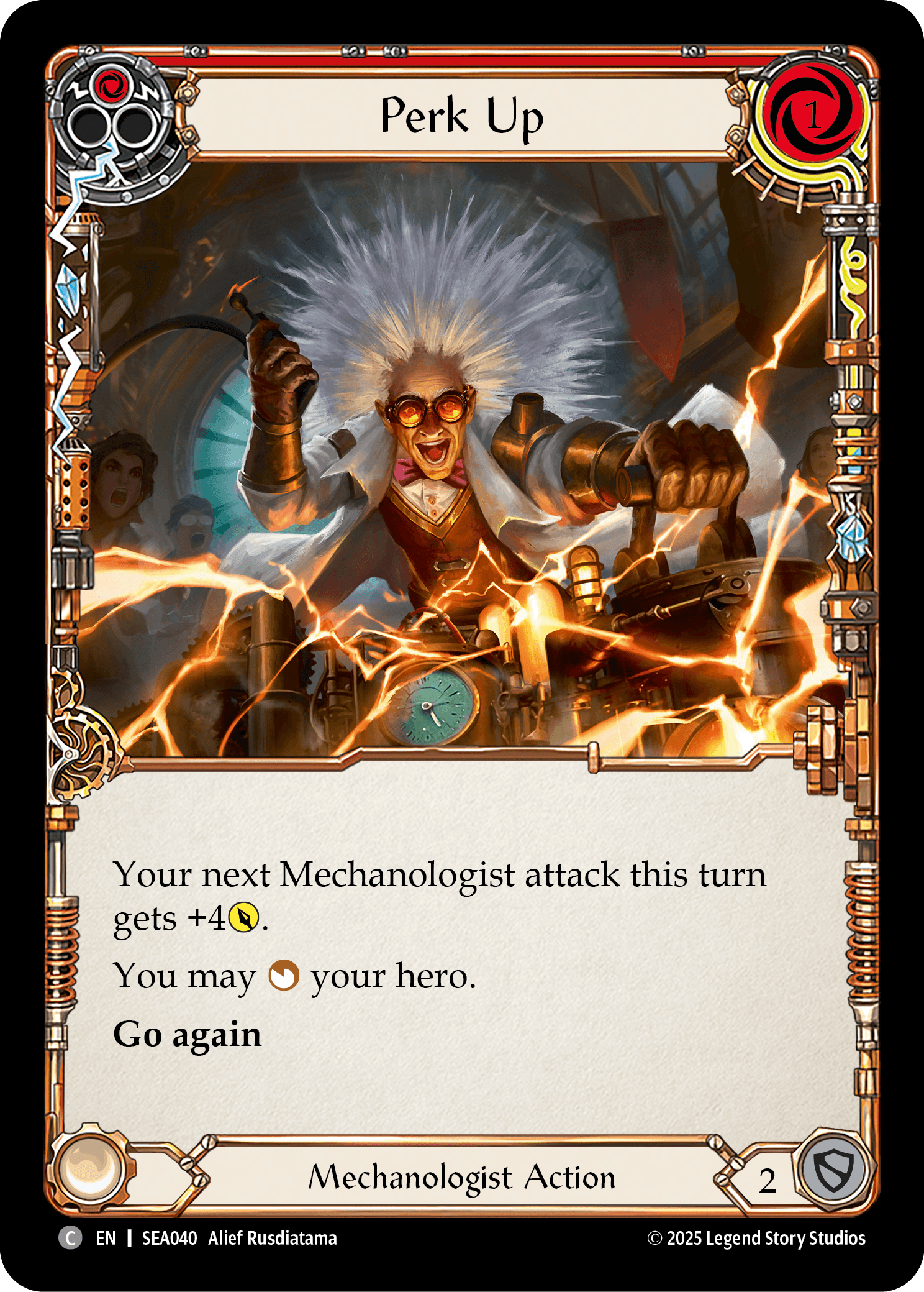 Perk Up — High Seas Flesh and Blood card by Alief Rusdhiatama